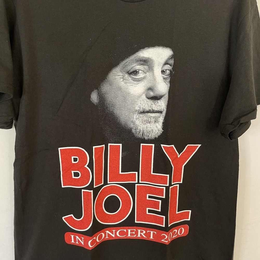 BILLY JOEL in Concert 2020 T-Shirt Medium PIANO MAN Womens - Picture 2 of 5